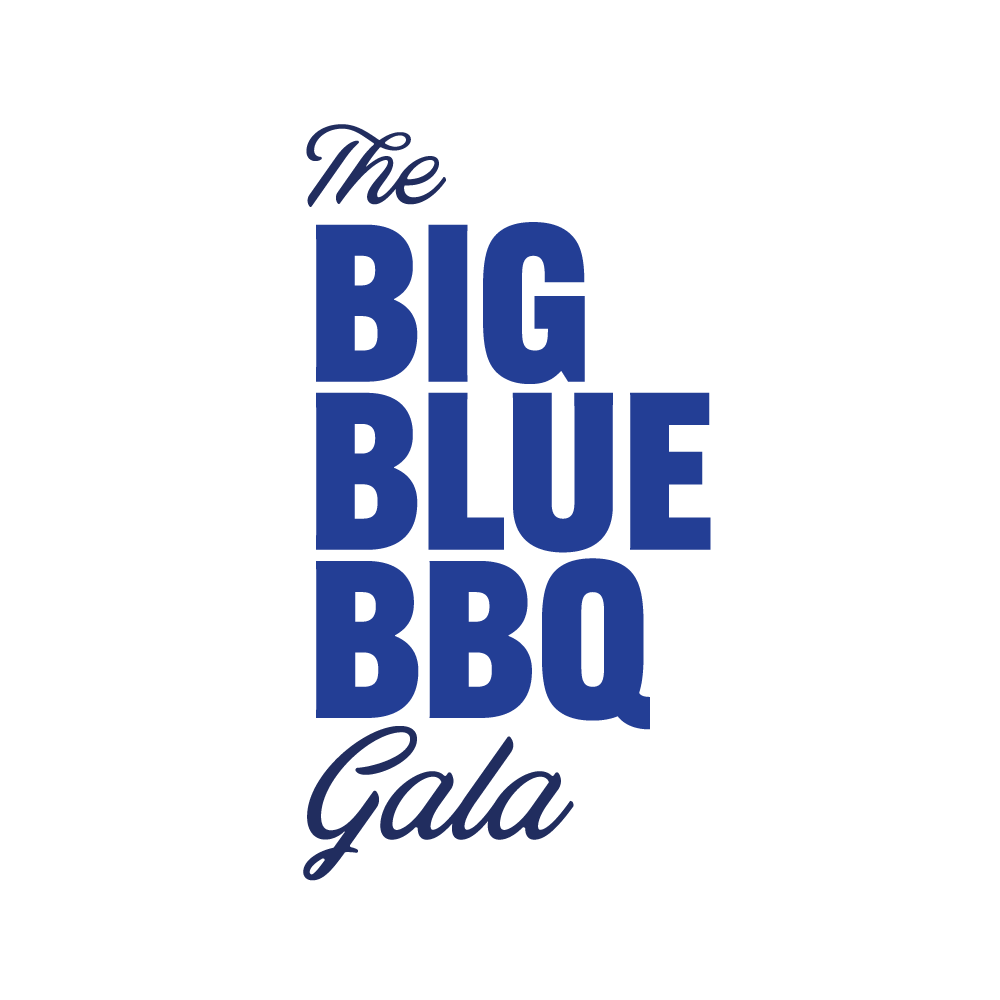 Paducah 25th Anniversary Big Blue BBQ Gala - Logo Design