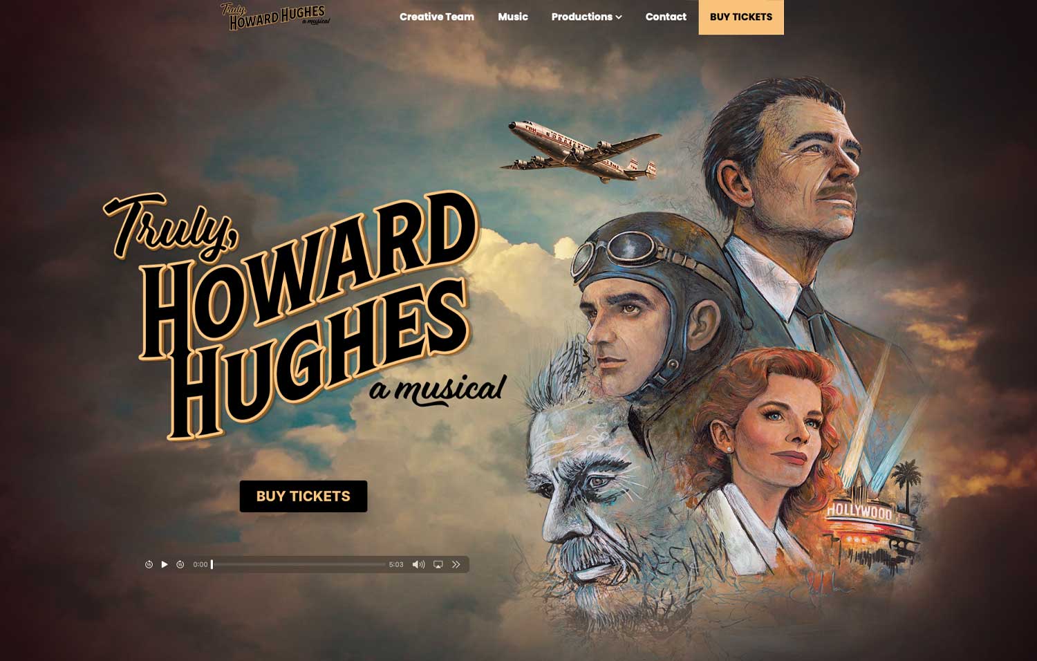 truly-howard-hughes-website-design